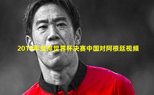 2019年女排世界杯决赛中国对阿根廷视频